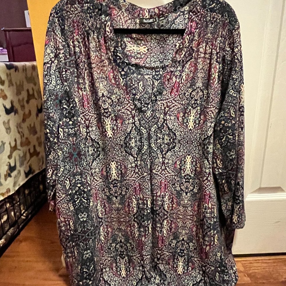 a.n.a Sheer Blouse 3X
